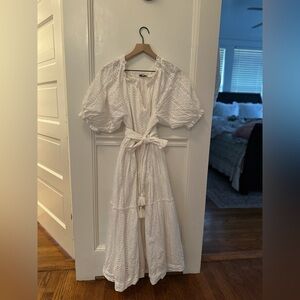 Mille Zoe White Eyelet Dress